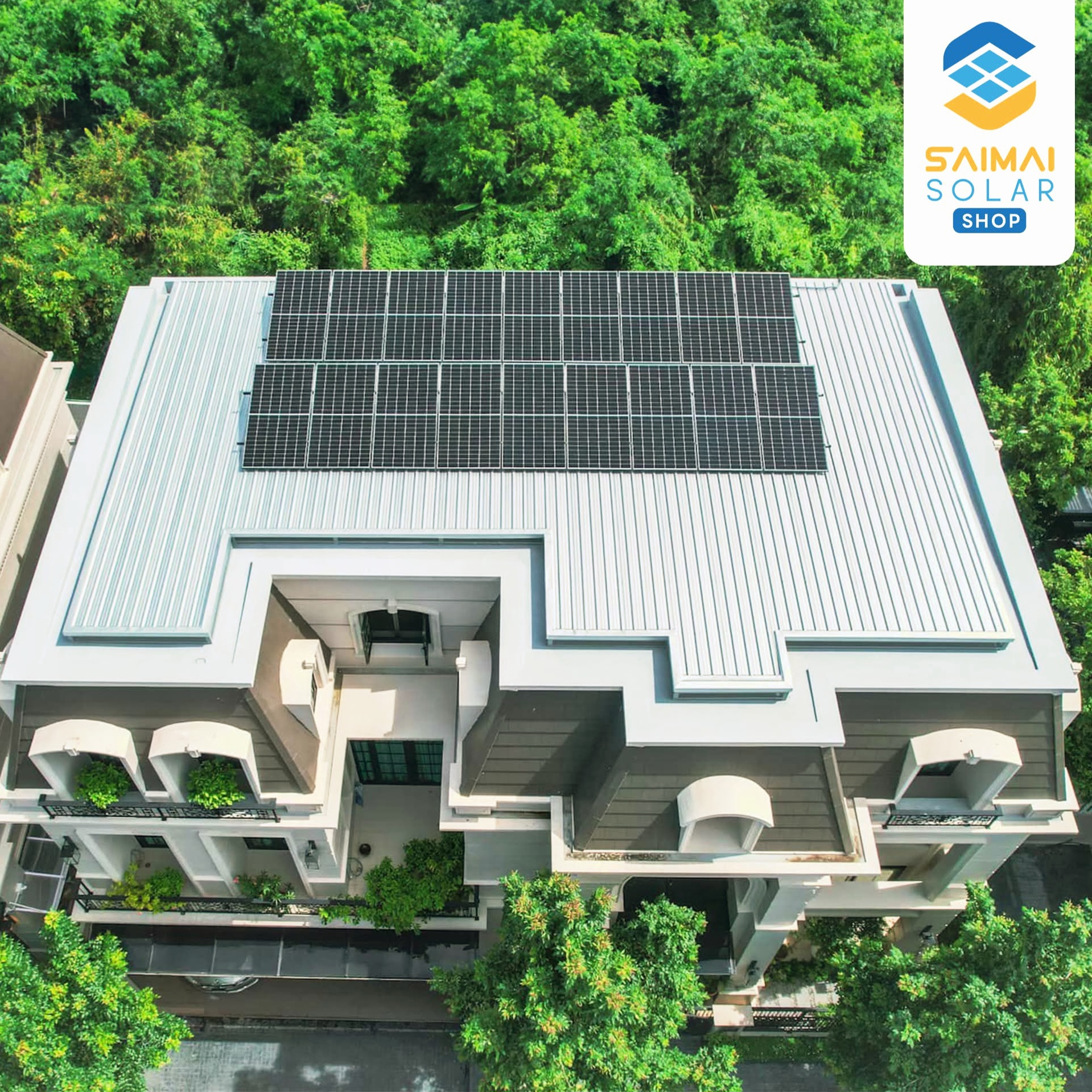 ระบบโซล่าเซลล์ Hybrid แบบครบชุด