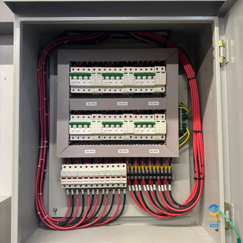 ภาพรวมโครงการโซลาร์เซลล์ On-grid 63.18kW แอร์บอร์น ซัพพอร์ต ภาพที่ 6
