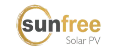 โลโก้ Sunfree Solar PV แผงโซลาร์เซลล์ทางเลือกคุ้มค่า