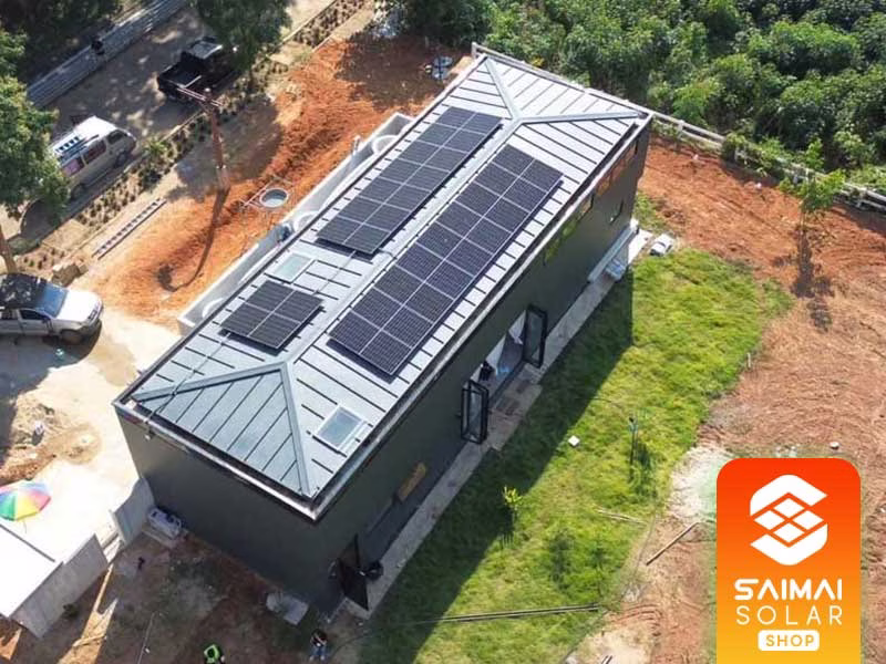 ระบบโซลาร์เซลล์ 10 kW 3 เฟส บ้านพักอาศัย
