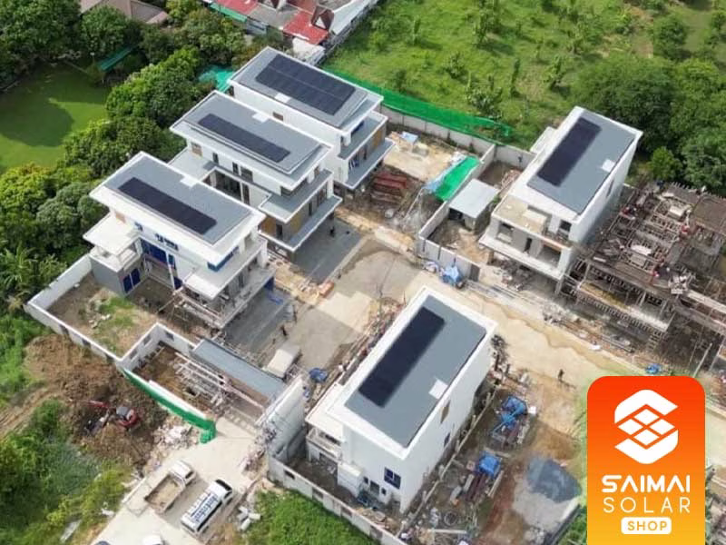 ผลงานติดตั้ง On-Grid ของ SAIMAI SOLAR